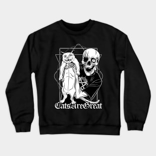 Cats are great Crewneck Sweatshirt